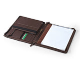 iPad Zipper Portfolio With Notepad Holder and Multiangle Viewing