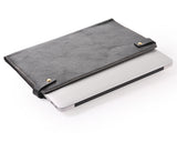 Simple style Chromebook Leather Sleeve case, Black