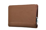 Compact Professional Leather Organizer Padfolio for Galaxy Note / Tab, Junior Legal (A5) Paper