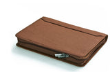 Compact Professional Leather Organizer Padfolio for Galaxy Note / Tab, Junior Legal (A5) Paper