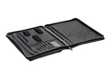 Leather 3-Ring Letter-Size Binder Case with Handle and Angled Stand, for Galaxy Tab / Note
