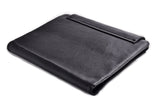 Leather Organizer Padfolio with Flap Snap Closure, for Microsoft Surface Pro 4/5/6/7/8 and Documents