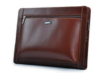 iPad Portfolio with Notepad Holder, Leather Padfolio Case for 9.7 inch Tablet
