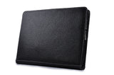 Leather Organizer 13 inch Laptop Case with Pad Holder and Magnetic Snap Design USB Flash Drive