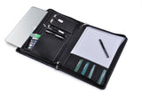 Leather Laptop Carrying Case for 13 inch MacBook, with White Board and Magnetic Snap Design USB Flash Drive