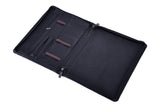 iCarryAlls Organizer Leather Padfolio, Fits Letter-Size / A4 Notepad and Documents