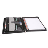 iCarryAlls Leather Padfolio organizer, for Letter(A4) Size Notepad, for Left-Hand or Right-Hand Use
