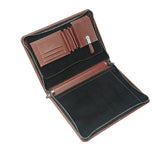 Deluxe Organizer Leather Portfolio with Handle, for A4 Notepad and Documents