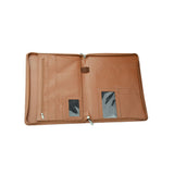 Deluxe Organizer Leather Portfolio for A4 Notepad and Documents