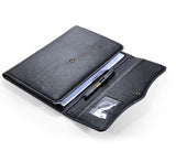 iPad Padfolio with notepad holder in Black leather