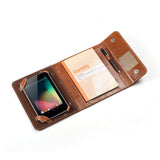 Lay-Flat Blown Leather case for Google Nexus Tablet