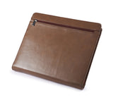 Khaki Leather iPad Mini Portfolio Case With Bluetooth Keyboard and Portrait or Landscape Viewing