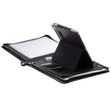 iPad Pro Portfolio Case, Leather Padfolio with Detachable Holder for 10.5-inch/9.7-inch iPad Pro,  A4 Paper Folder