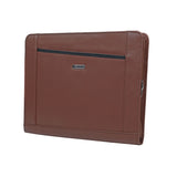 Genuine Leather Business Portfolio Professional Organizer Letter Size A4 Document Folder Notepad iPad Padfolio Case