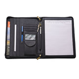 iPad Portfolio with Apple Pencil Holder, Zippered Padfolio for 12.9/11/10.9/10.5/10.2/9.7 inch iPad Pro, A4 Notepad and Documents