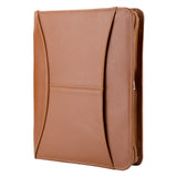Zipper Portfolio Case with Removable Tablet Holder, Organizer Padfolio Case for A5 NotePad and 9.7 inch/10.5 inch iPad