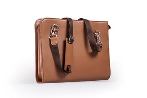 Deluxe Organizer Case for iPad Mini and MacBook, with Shoulder Strap