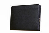 Executive Leather Padfolio with Folding Center Panel, for Galaxy Note / Tab, 11-inch Laptop