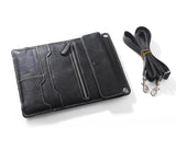 Leather iPad Neck Strap Case