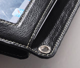 Leather iPad Neck Strap Case