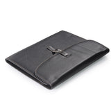iPad portfolio case with noteblock pocket  (Black)
