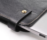 Simple style Chromebook Leather Sleeve case, Black