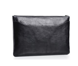Black Leather Clutch Case for iPad Pro and 15 inch MacBook Pro