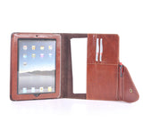 Leather iPad Portfolio case (Coffee)