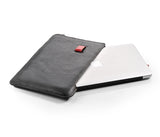 Macbook Air Leather Sleeve for 11"/ 13" Macbook air  (Black)