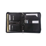 9.7 inch Tablet Portfolio Case , Leather Organizer Folio for 9.7 inch Tablet and A5 Notepad