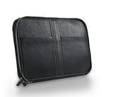 Oversized leather Portfolio Case for iPads and Tablets, fit fit 8.5" x 11" letter size notebook