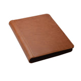 Leather Padfolio with 3 Ring Binder, Organizer Binder Folder Portfolio for A4 Notepad Notebook Documents