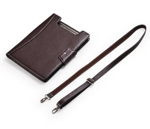 iPad with notepads and comfortable neck strap