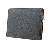 Wool Felt Organizer Portfolio Case for 12.9/11/10.5/9.7 inch iPad Pro, A4 Notepad