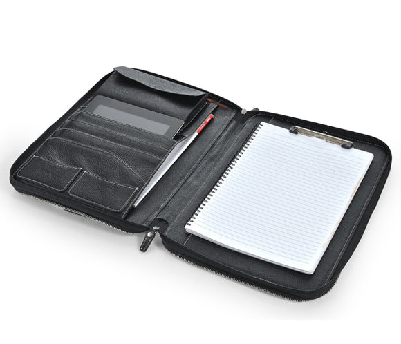 Oversized leather Portfolio Case for iPads and Tablets, fit fit 8.5